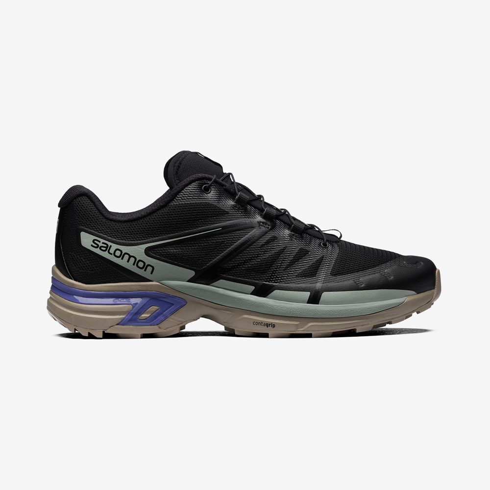 Zapatillas Salomon Hombre Negras - Salomon Argentina XT-WINGS 2,157083-CDQ